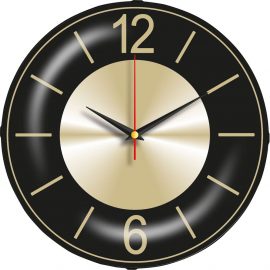 Bombe Cam Duvar Saatleri