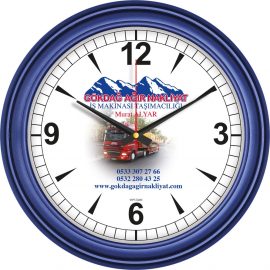 Plastik Duvar Saati